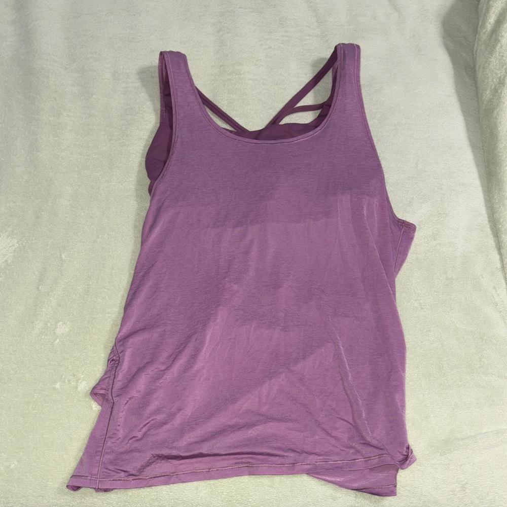 lululemon athletica Purple Tank Top